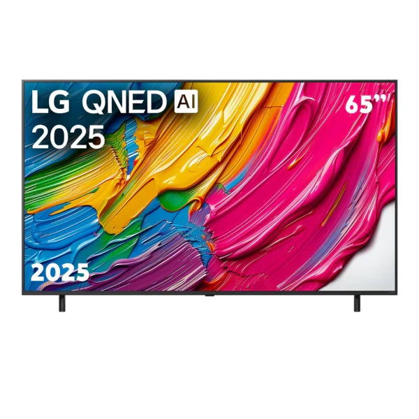 LG Téléviseur 65″ QNED80 – 4K QNED, Alpha 7 Gen8, HDR10, Magic Remote – 65QNED80A6A
