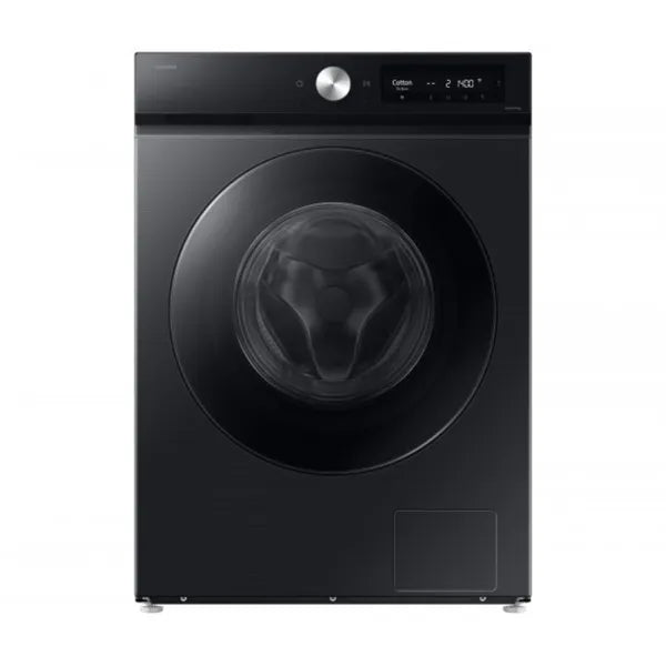 Samsung Lave-linge hublot 9 kg – AI ecobubble, AI Wash, 1400 tr/min, SmartThings, Noir – WW90DB7U94GB