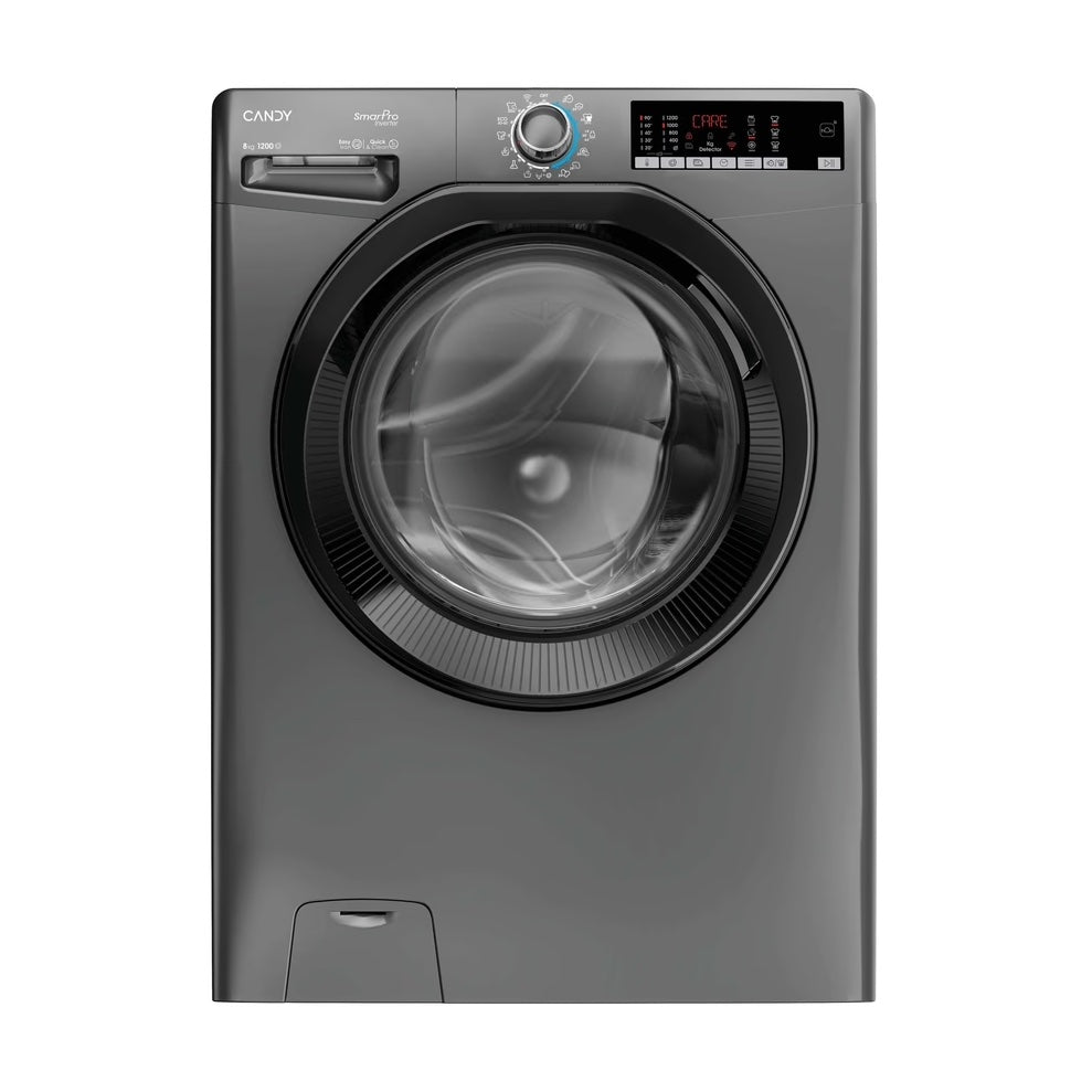 Candy Lave-linge hublot 8 kg 1200 tr/min – Smart Pro Inverter Wi-Fi hOn Snap&Wash Quick&Clean 16 programmes – CSO284TWMBG