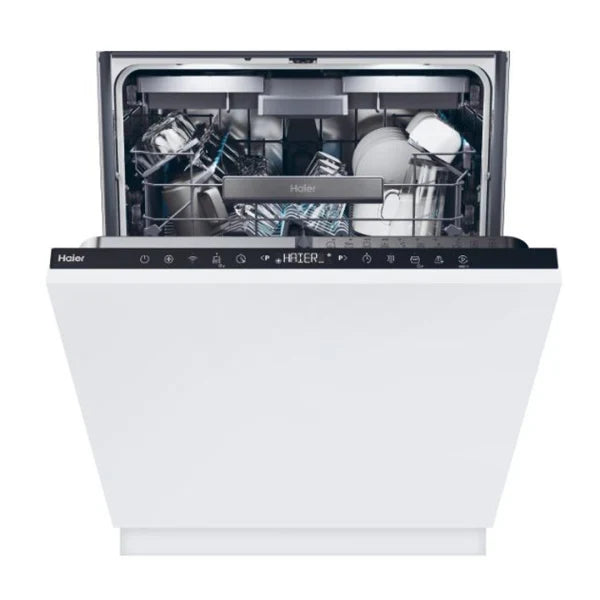 Washlens Plus Series 2 Haier Lave‑vaisselle Entièrement intégrable – 16 couverts, 10 programmes, Moteur Inverter, PowerWash – XI 6B0S3FSB