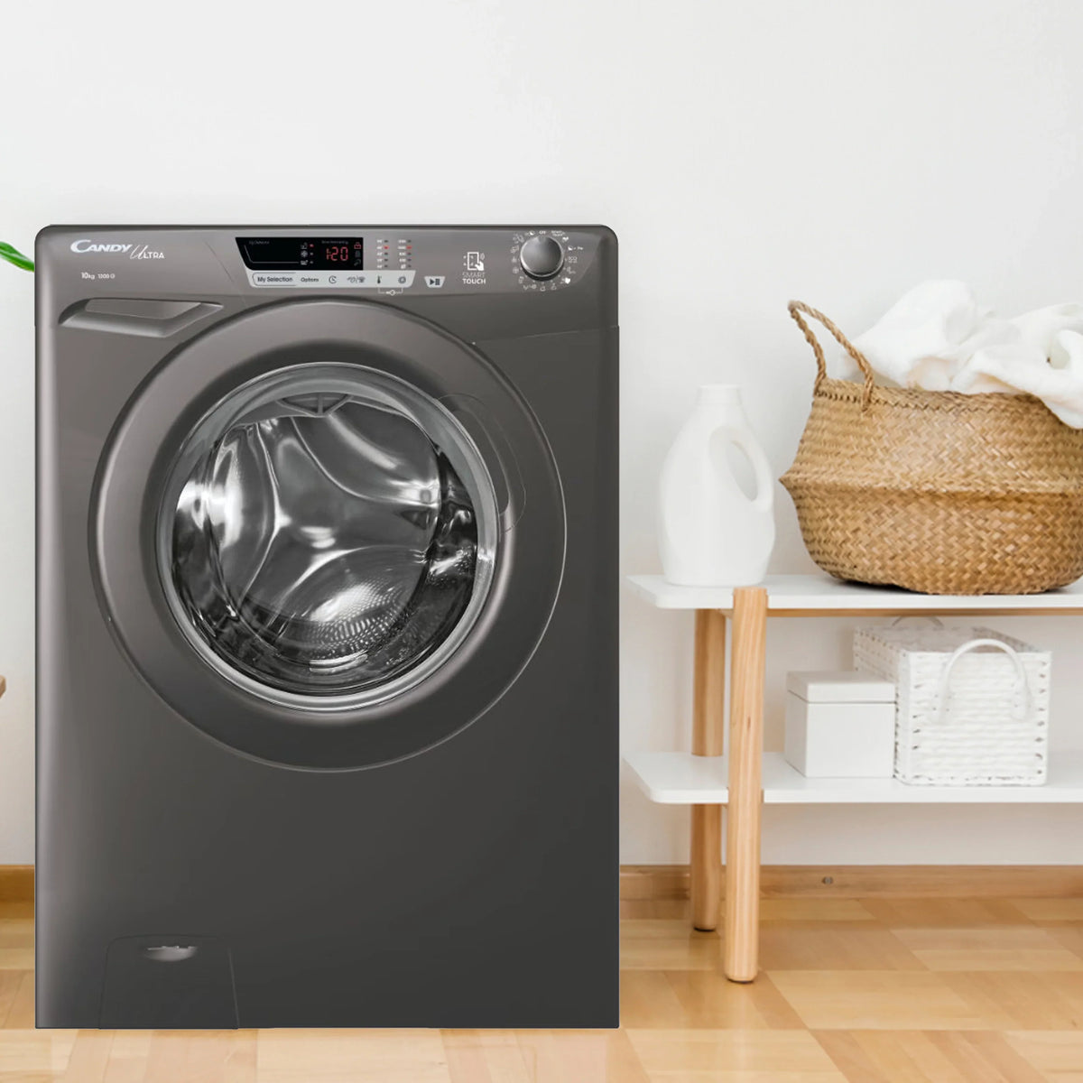 Candy Lave‑linge hublot 10 kg 1200 tr/min NFC Ultra – HCU12102DRRE/1‑S