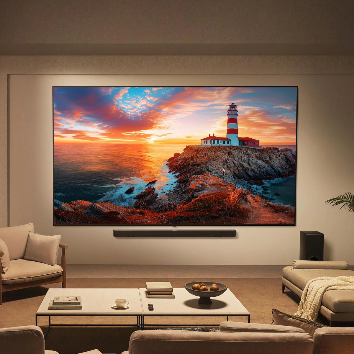 LG Téléviseur 65″ QNED80 – 4K QNED, Alpha 7 Gen8, HDR10, Magic Remote – 65QNED80A6A