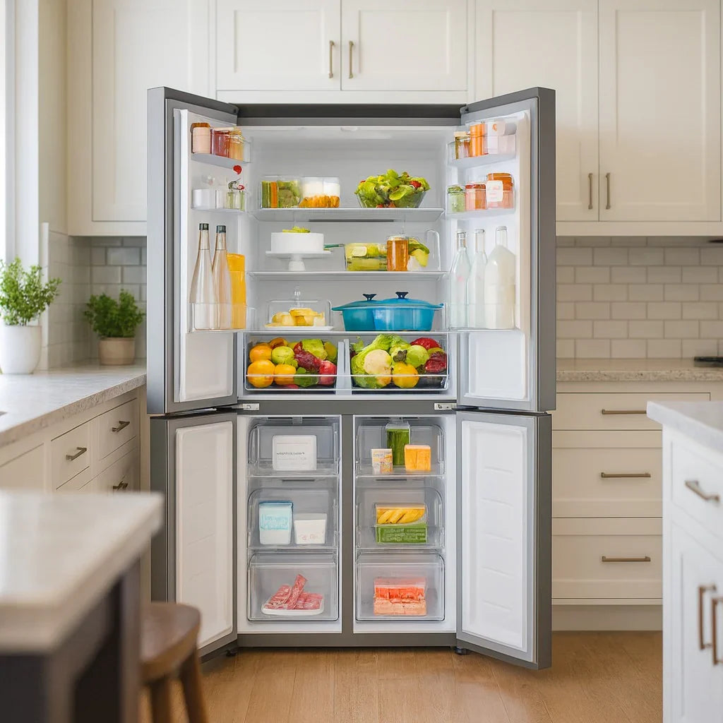 Samsung Réfrigérateur French Door – 488 L, Twin Cooling Plus, No Frost, Inverter – RF48A4000M9