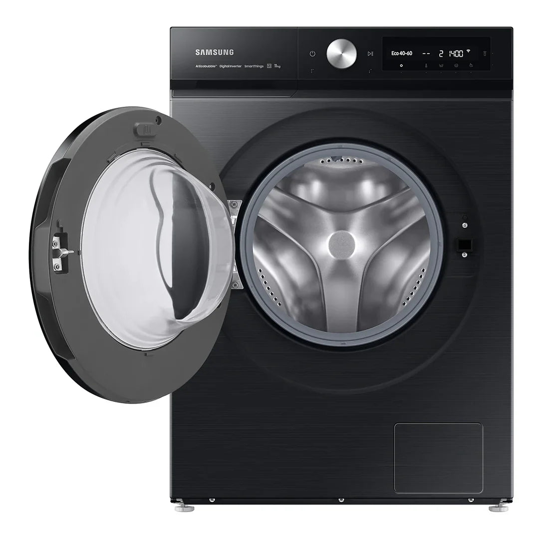 Samsung Bespoke Lave‑Linge Front‑load AI EcoBubble – 11 kg, 1400 tr/min, Auto‑Dispense, SpaceMax – WW11B1744DGBMF