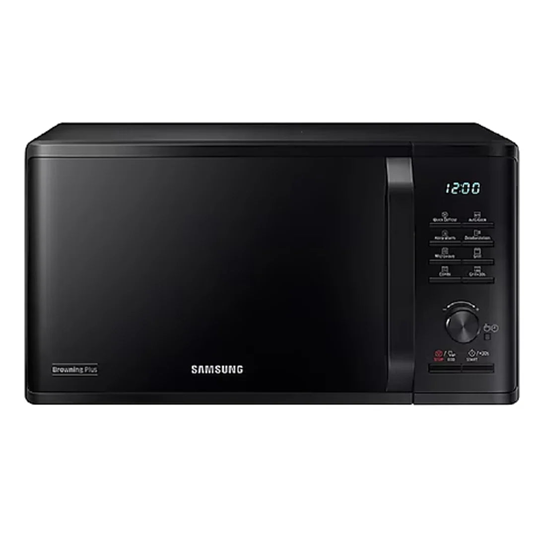 Samsung Micro-ondes Gril 23 L – 800 W micro‑ondes, Grill 1 100 W, Déodorisation & Mode ECO – MG23K3515AK