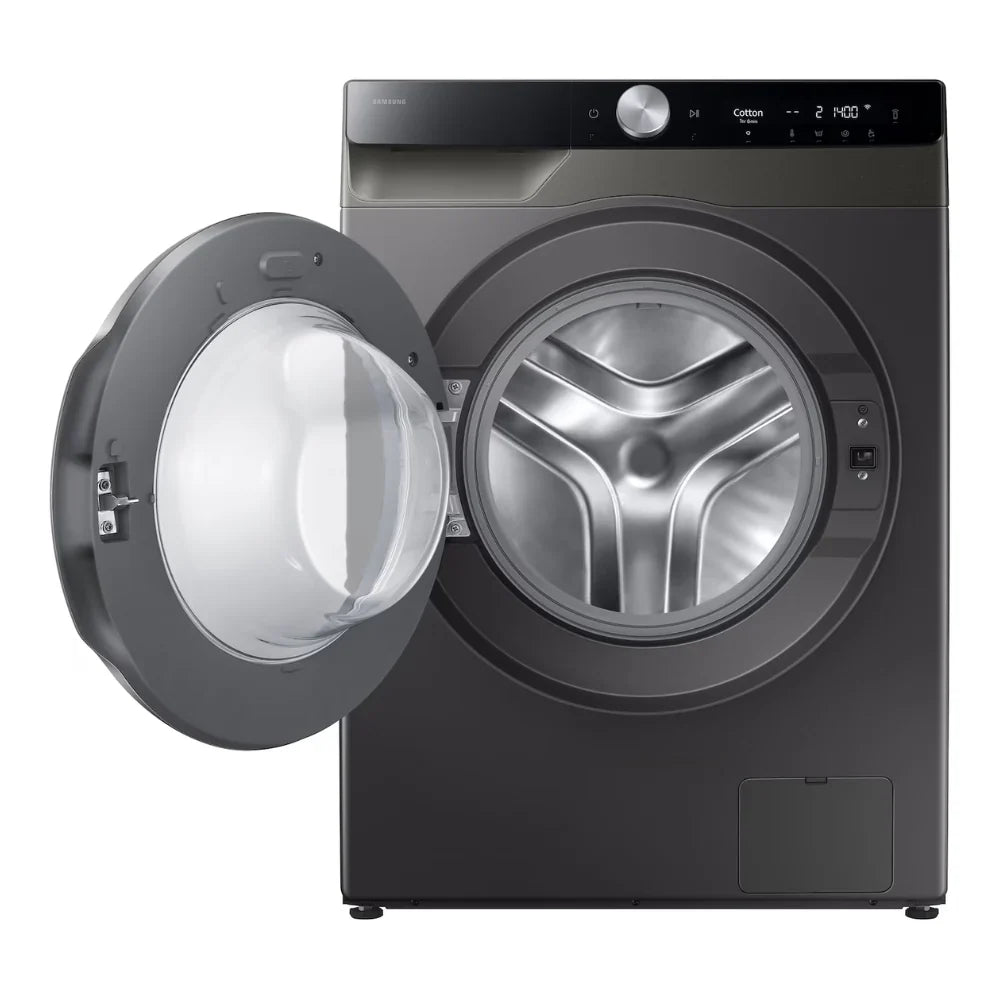 Samsung Lave-linge frontal 9 kg – AI Ecobubble, AI Energy Mode, Wi-Fi SmartThings, Inox - WW90DG6U34LX