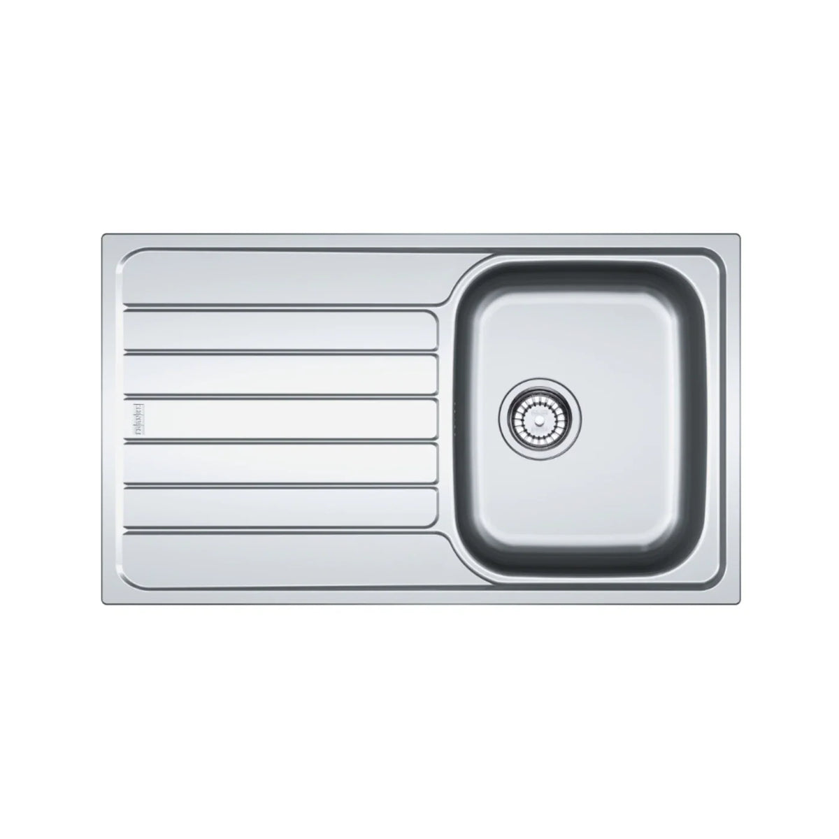 FRANKE Évier Inox, 1 Bac avec Égouttoir, LHD – SKX 611-86/50