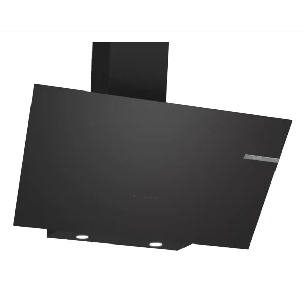 Hotte Bosch Décorative – Hotte murale 90 cm en verre noir, 700 m³/h, TouchControl – DWK96PJ60T