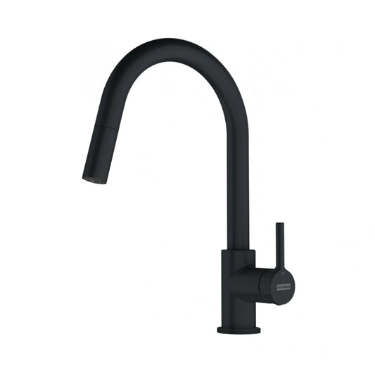FRANKE Mitigeur de Cuisine LINA J avec Douchette 1 Jet – Noir Mat