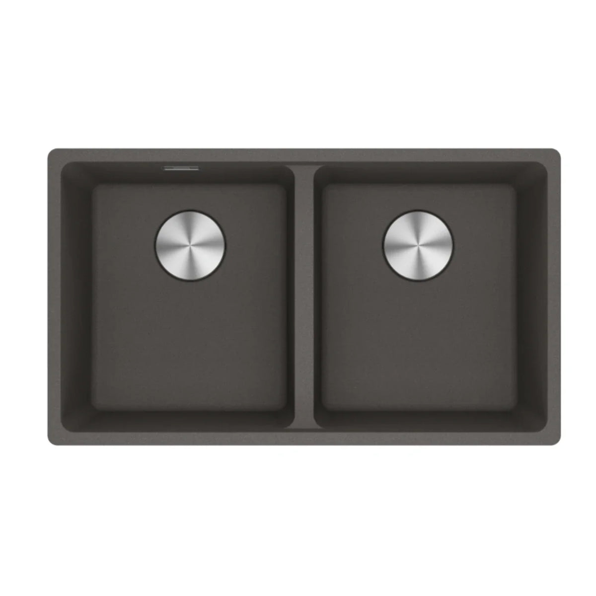 FRANKE Évier Fragranite MRG 120-35-35 – 2 Bacs Égaux, Sous-Meuble, Stone Grey