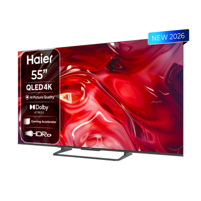 HAIER Smart TV 55 pouces QLED 4K H55S85GUX