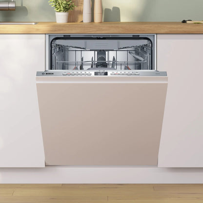 Bosch Lave-vaisselle tout encastrable Série 6 60 cm 6 programmes Home Connect - SMV4IMX62T