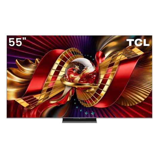 TCL TV 55 pouces SQD-Mini LED 4K 144 Hz Audio Bang & Olufsen - 55C8L