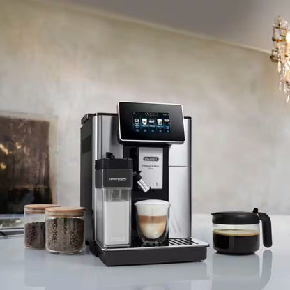 De'Longhi PrimaDonna Soul Expresso
Broyeur - Bean Adapt, LatteCrema, 21 boissons, écran tactile 4,3" -
ECAM610.75.MB