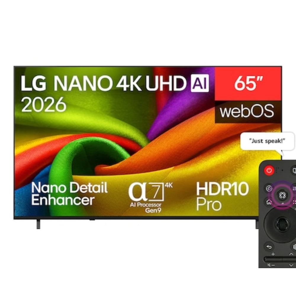 LG TV NanoCell 65 Pouces 4K UHD Smart TV webOS HDR10 Pro VRR AI Gen9 – 65NU850B6LA
