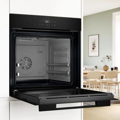 Four Encastrable Bosch Série 6 HJG852YB0T 60x60 cm Noir – 76L, AutoPilot 30, Hotair 3D