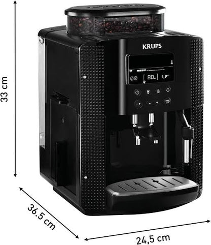 Machine à Café à Grain KRUPS Fully Auto Display EA815070 - Écran LCD