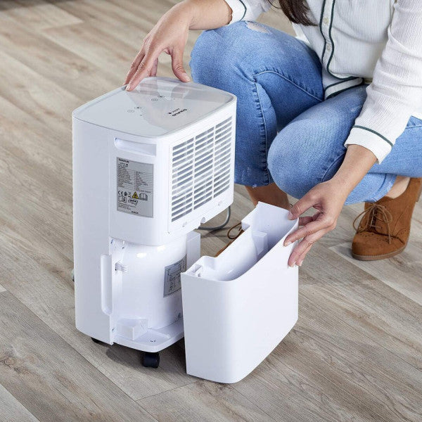 Déshumidificateur Taurus DH-1201 – 12 L/jour – Déshumidificateur d’air pour maison, chambre et salle de bain – Réduction de l’humidité