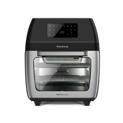 Taurus Friteuse Air Fry Digital Grill - 12 L • 1700 W • 8 programmes • Porte transparente