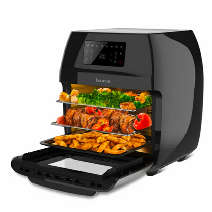 Taurus Friteuse Air Fry Digital Grill - 12 L • 1700 W • 8 programmes • Porte transparente