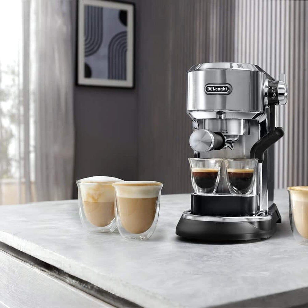 De'Longhi Machine à expresso Dedica Maestro Plus, 15 bars, Auto LatteArt, Thermoblock, 1,6 L - EC950.M