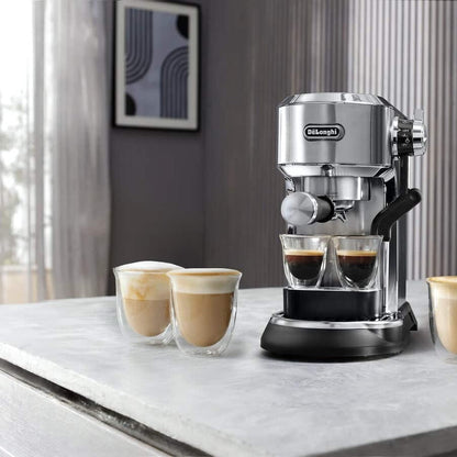De'Longhi Machine à expresso Dedica Maestro Plus, 15 bars, Auto LatteArt, Thermoblock, 1,6 L - EC950.M