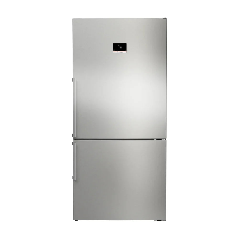 Bosch Réfrigérateur combiné pose libre - 624 L, 186 x 86 cm, Total No Frost, VitaFresh Plus, Home Connect, acier brossé anti-traces - KGP86FIC0N