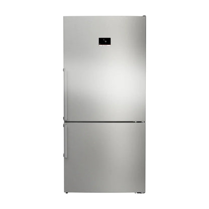 Bosch Réfrigérateur combiné pose libre - 624 L, 186 x 86 cm, Total No Frost, VitaFresh Plus, Home Connect, acier brossé anti-traces - KGP86FIC0N