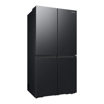 Samsung Réfrigérateur 4 portes French Door 602 L - Triple refroidissement, FlexZone, SmartThings AI, Désodorisant UV - RF65DG90BEB1MA