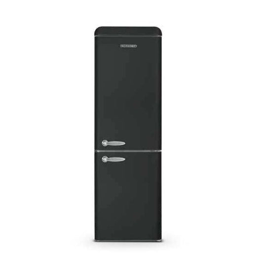 SCHNEIDER Réfrigérateur Combiné 326 L Noir – SCH-KD318RWH