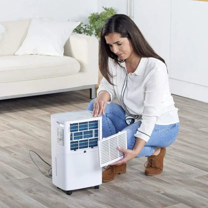 Déshumidificateur Taurus DH-1201 – 12 L/jour – Déshumidificateur d’air pour maison, chambre et salle de bain – Réduction de l’humidité