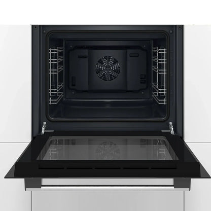 Bosch Four Encastrable – 60 cm, 66 L, 7 modes de cuisson, nettoyage hydrolyse – HBF512BS1T