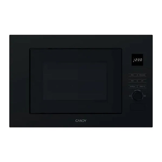 Candy Micro-ondes encastrable avec grill – 20 L, 750 W + grill 1000 W, 5 niveaux, porte complète Wave 600 – CA38FL7N20WXB