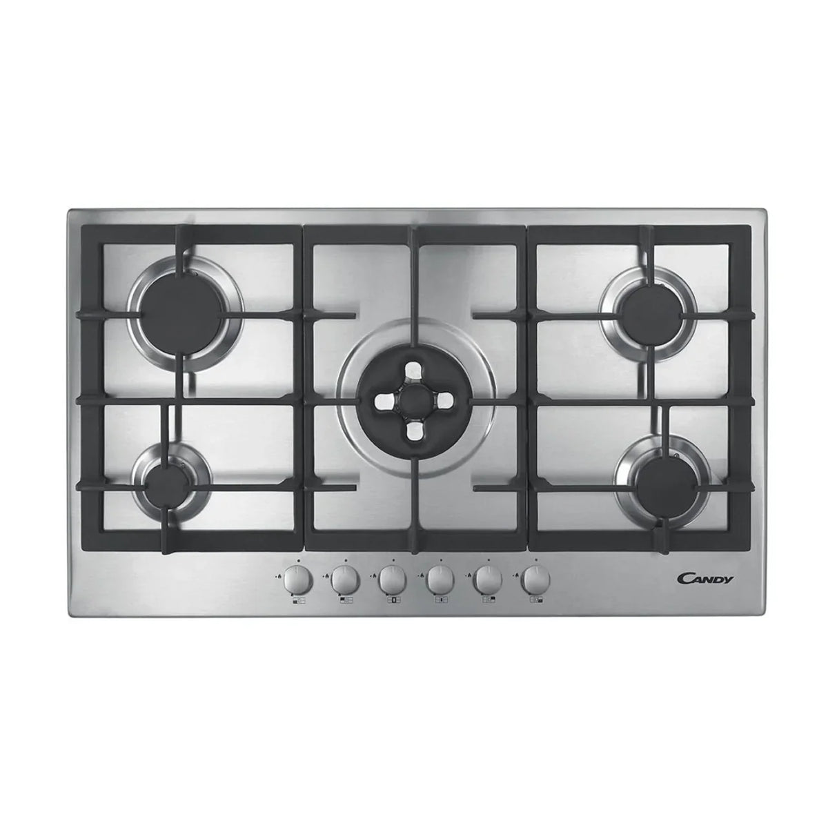 Candy Table de cuisson gaz 5 zones – Inox plat 909×510 mm – CHW93WPX MAR