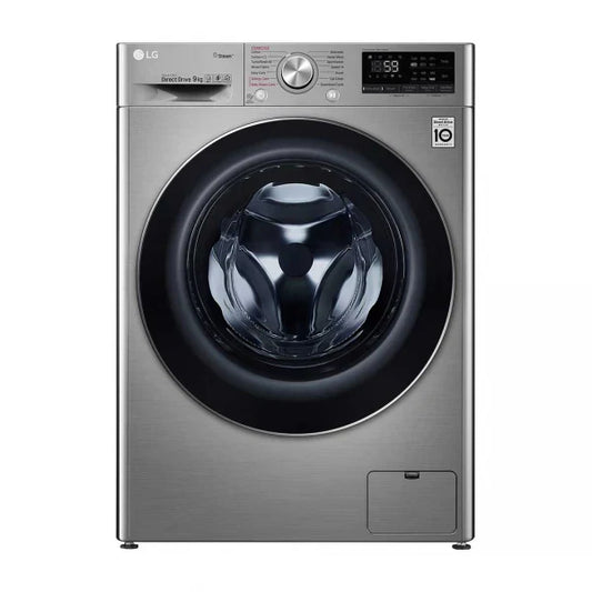 LG Lave-linge frontal 9 kg – AI Direct Drive™, Vapeur, Wi-Fi – F4V5VYP2T