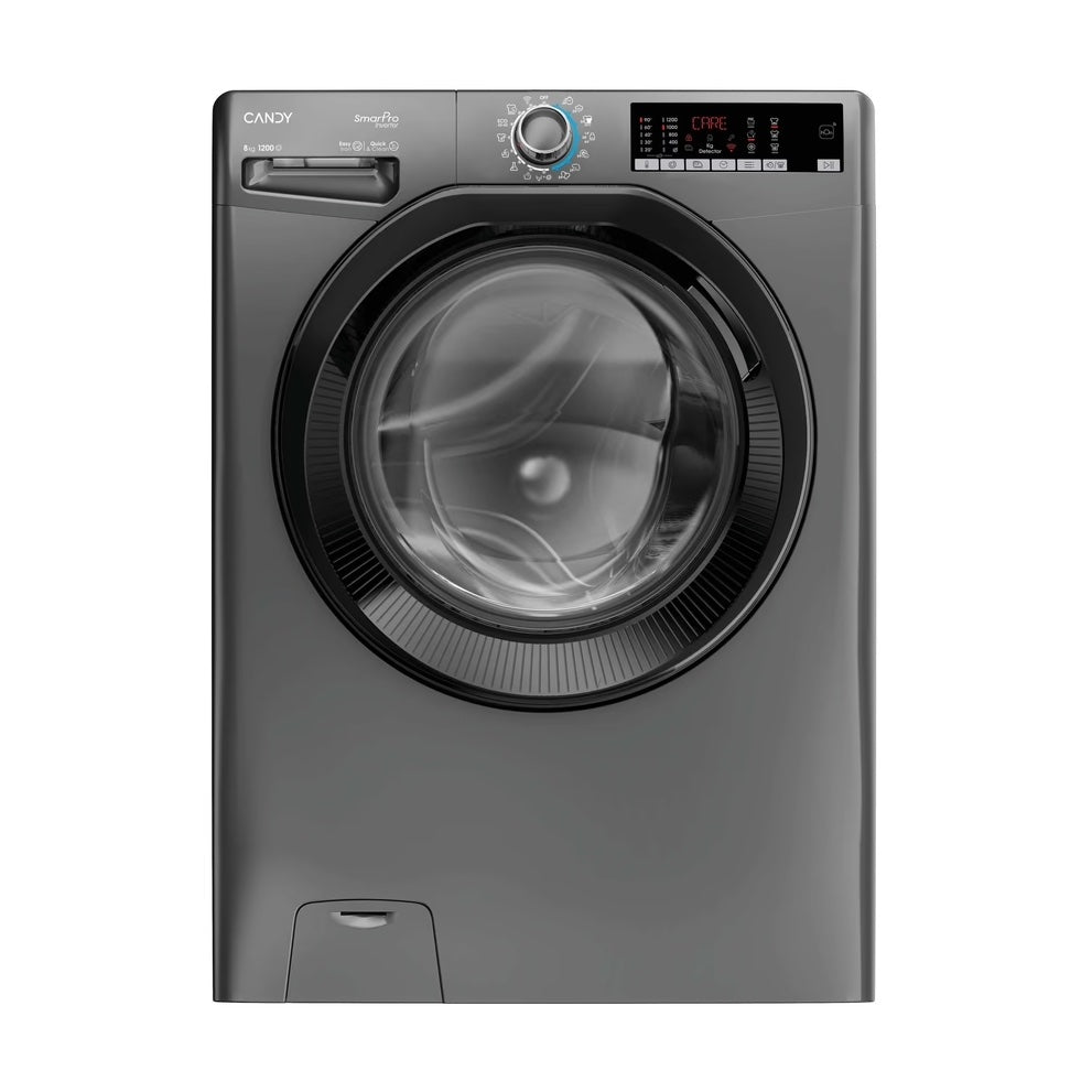Candy Lave-linge hublot 9 kg 1400 tr/min – Smart Pro Inverter Wi-Fi hOn Snap&Wash Quick&Clean 16 programmes – CSO494TWMBG