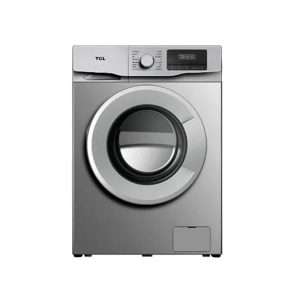 TCL Lave-linge à chargement frontal – 7 kg, Inverter, Écran digital, Gris – P607FLG