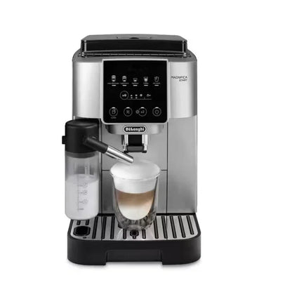 DeLonghi Magnifica Start – Expresso broyeur 1,8 L, 15 bars, LatteCrema Hot, 5 boissons – ECAM220.80.SB