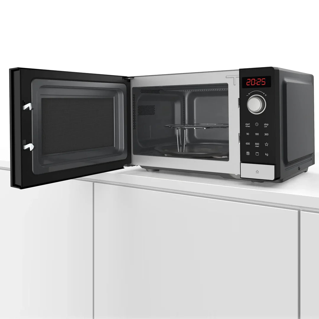 Bosch Micro‑ondes à poser Grill – 20 L, 5 niveaux, LED & AutoPilot 8 – FEL023MS1