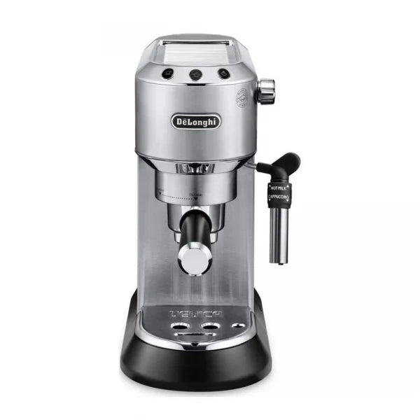 DeLonghi Machine à expresso manuelle Dedica – 15 bars, 1,1 L, Thermoblock, buse vapeur – EC685.M