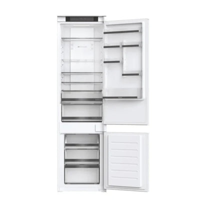 Haier Réfrigérateur combiné encastrable 55 cm 281 L – Total No Frost, Air Surround & Humidity Zone – HBQW5519E