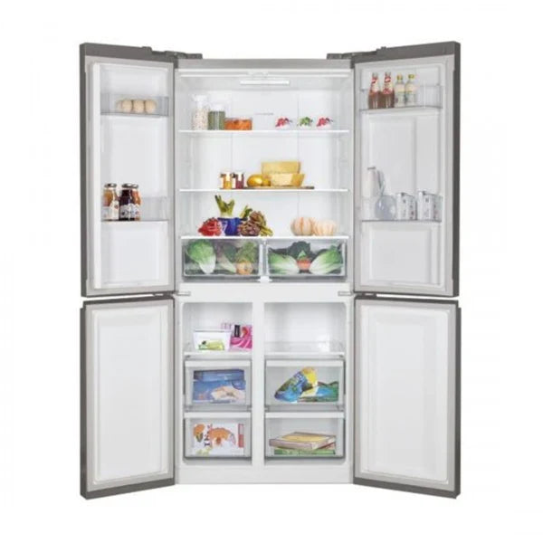 Candy Réfrigérateur 4-Portes – 467 L, Total No Frost, Smart Inverter, Pose Libre – CFQQ5T817EPS