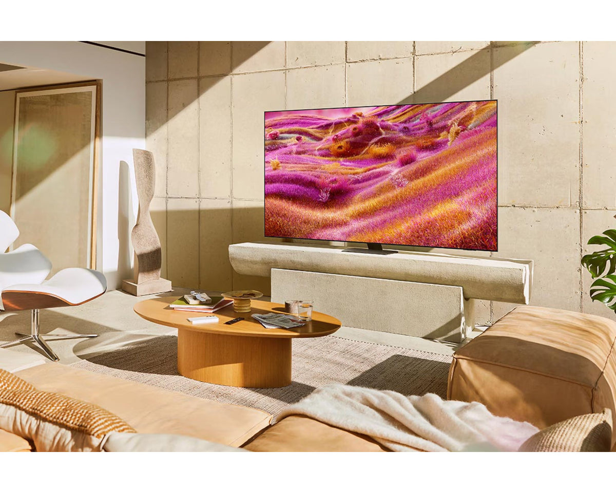 Samsung Neo QLED 65” – 4K UHD, Vision AI, HDR10+ & Neo Quantum HDR+, Dolby Atmos, Wi‑Fi, Bluetooth 5.x, 4×HDMI (eARC), 2×USB – Samsung - QA65QN90FAU