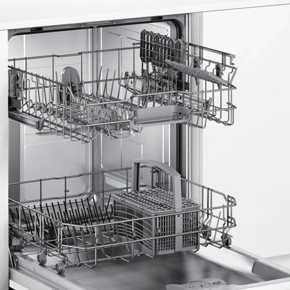 Bosch Lave‑Vaisselle Encastrable 12 couverts – 5 programmes, 48 dB, ActiveWater, RackMatic – SMI25DS01T