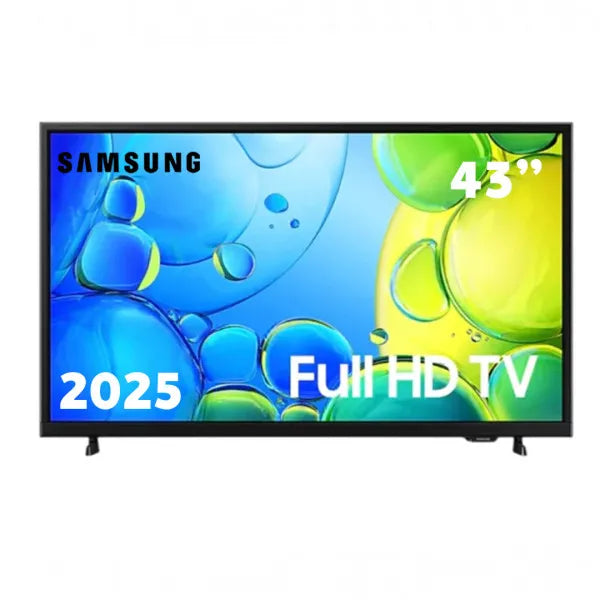 Samsung TV LED 43″ Full HD – HDR/HDR10+, Tizen Smart TV, Hyper Real, Wi-Fi & Bluetooth – UA43F6000FUX