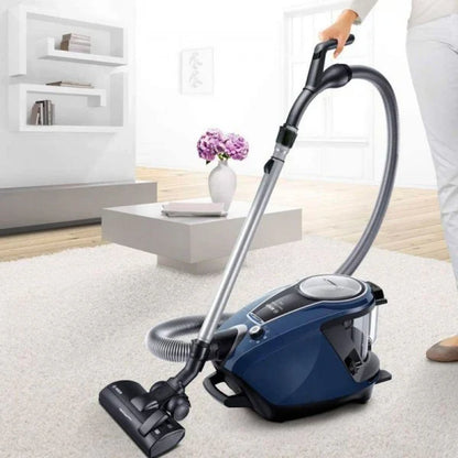 Bosch Aspirateur sans sac ProSilence Série 8 – 700 W, bac 3 L, ultra-silencieux 68 dB, SmartSensor – BGS7RCL