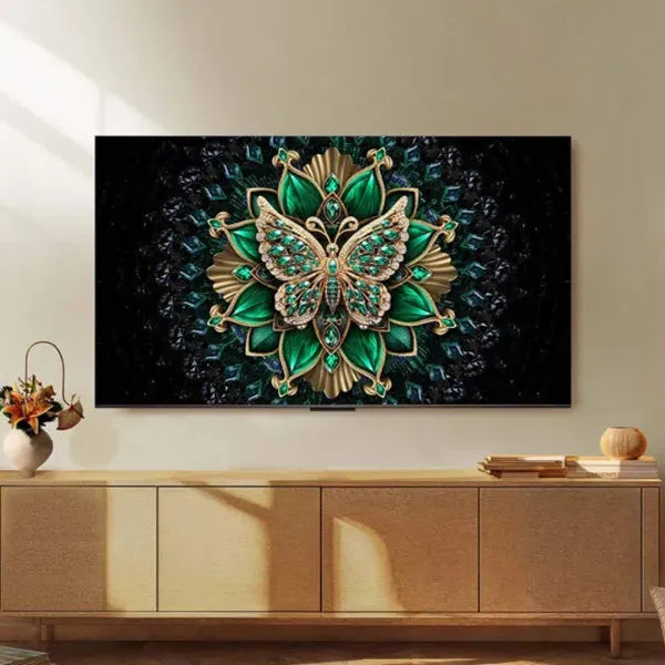 TCL TV QD-Mini LED 65″ 4K UHD – 144 Hz, Dolby Vision/HDR10+, Google TV, ONKYO 2.1 – 65C6K