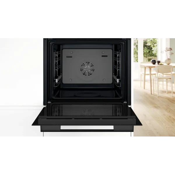 Bosch Four encastrable – 76 L, 3D HotAir Plus, buse vapeur EcoClean Direct – HUA736EA0T