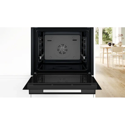 Bosch Four encastrable – 76 L, 3D HotAir Plus, buse vapeur EcoClean Direct – HUA736EA0T