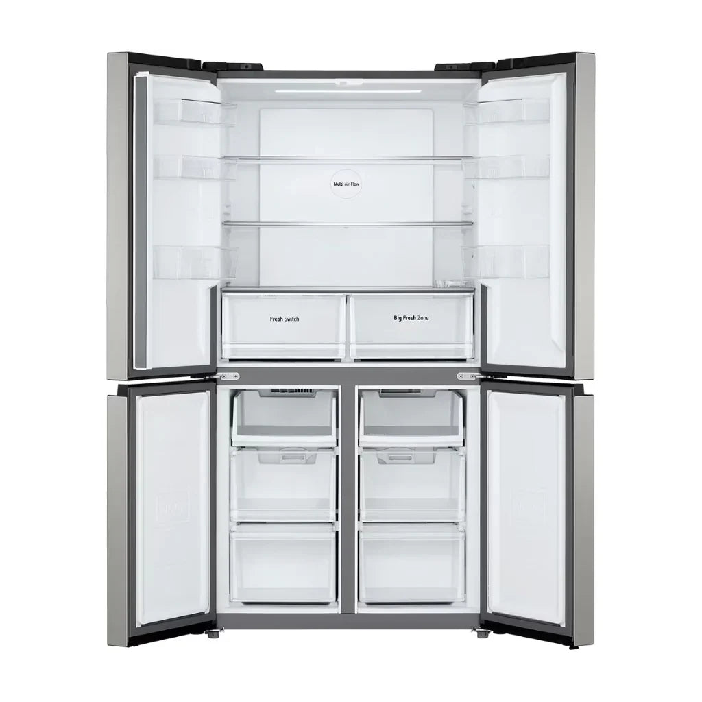 LG Réfrigérateur Multi-Portes 4 portes – 424 L, Total No Frost, Smart Inverter, Multi Air Flow – GR-B48FPLAM